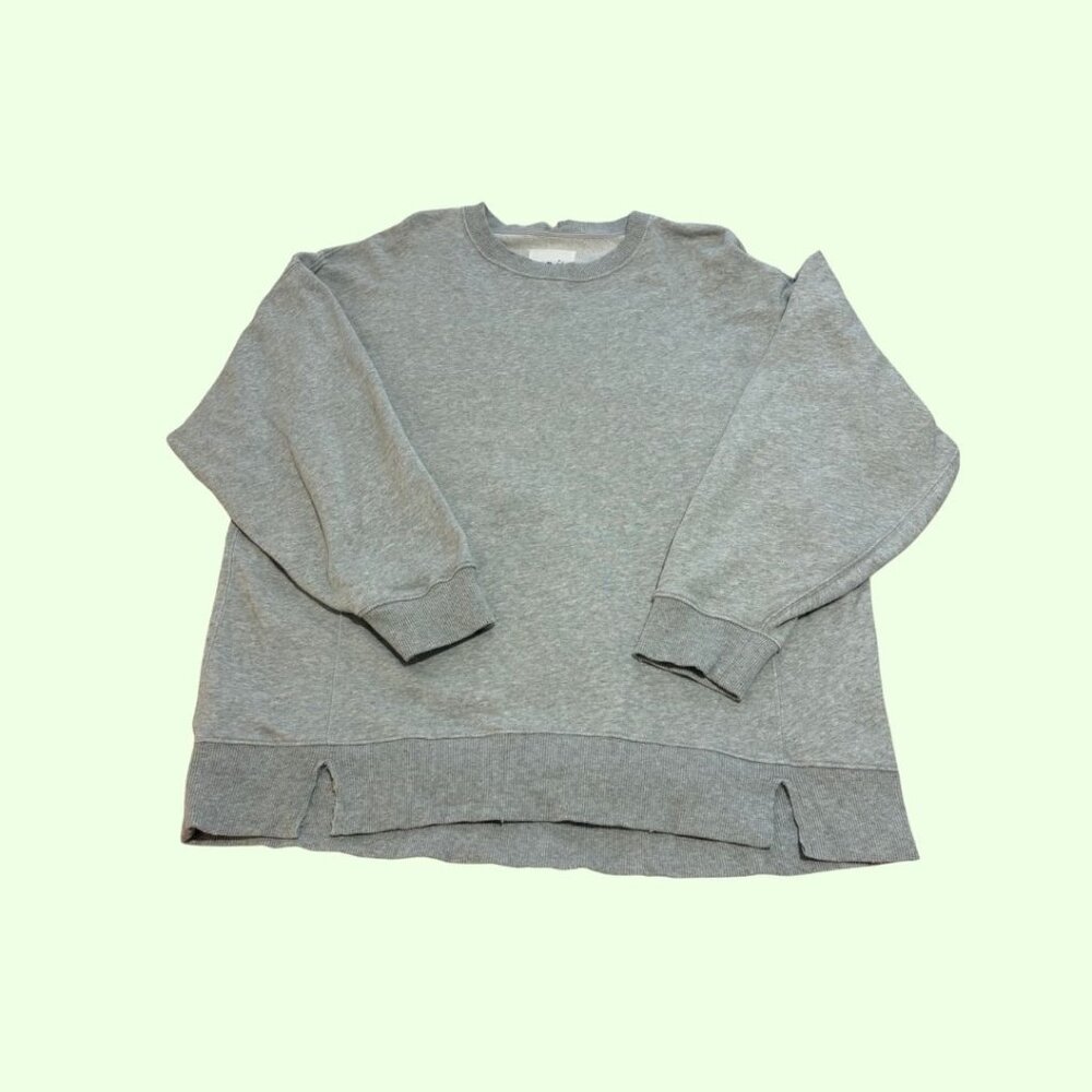 Aerie "The Chill Crew" Sweatshirt, Light Grey, Size L